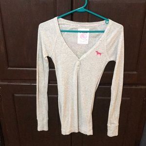 Long sleeve super soft Victoria Secret PINK shirt